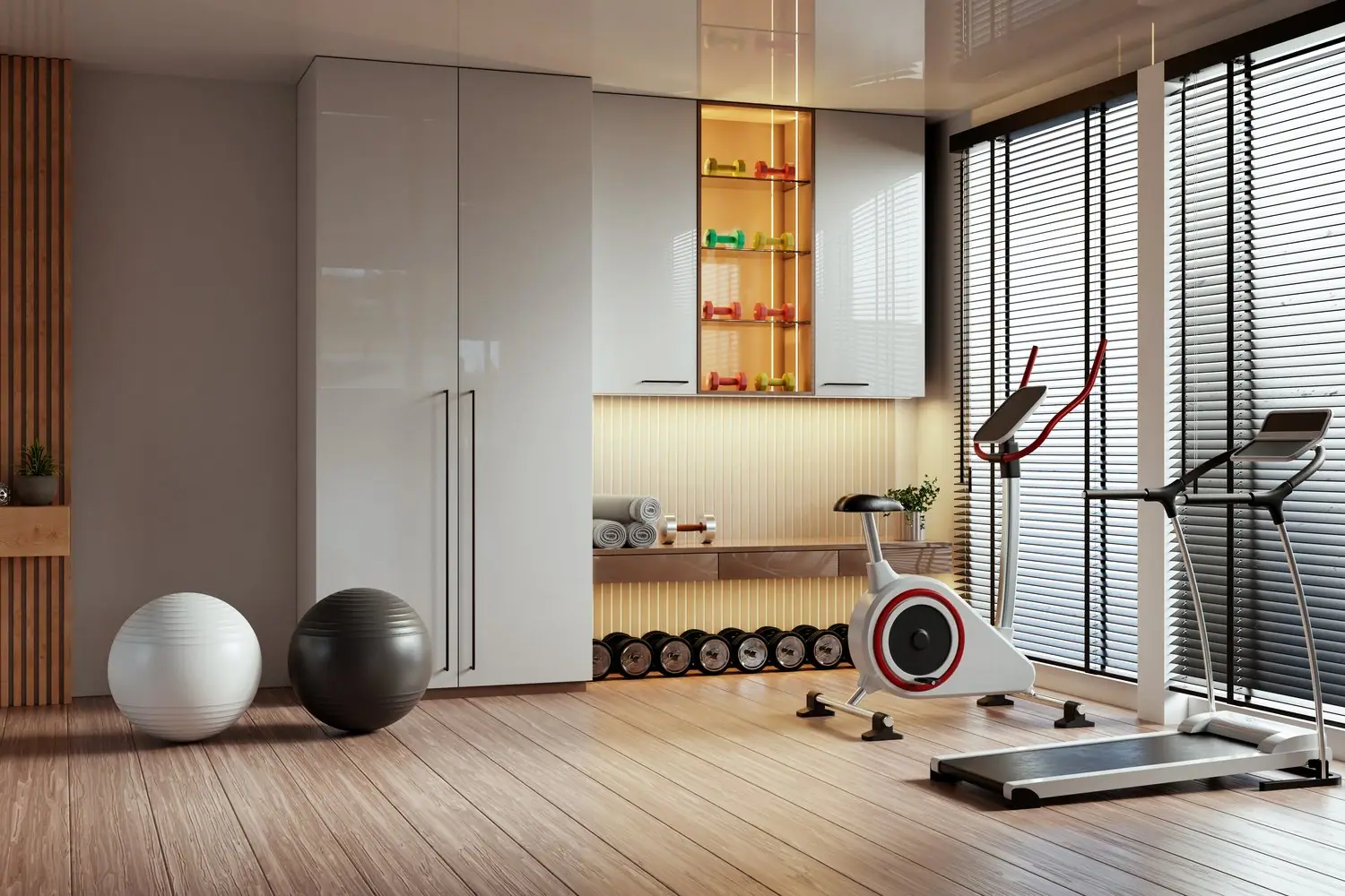 Domowa strefa fitness: Projektowanie mini siłowni